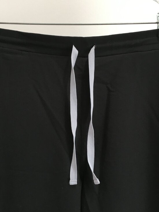 FIGS Black YOLA High Rise Skinny Fit Straight Leg Medical Hospital Scrubs Pant - Picture 5 of 11